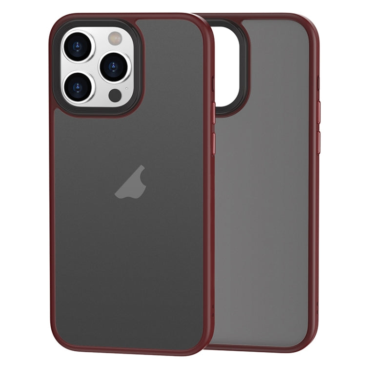 Brilliant Series Custodia per telefono per PC anti-impronta microsmerigliata, For iPhone 15 Pro Max, For iPhone 15 Pro, For iPhone 15 Plus, For iPhone 15