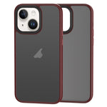 Brilliant Series Custodia per telefono per PC anti-impronta microsmerigliata, For iPhone 15 Pro Max, For iPhone 15 Pro, For iPhone 15 Plus, For iPhone 15