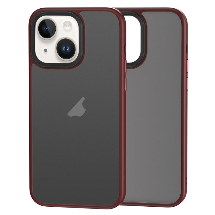 Brilliant Series Custodia per telefono per PC anti-impronta microsmerigliata, For iPhone 15 Pro Max, For iPhone 15 Pro, For iPhone 15 Plus, For iPhone 15