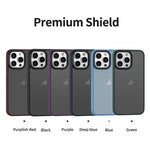 Brilliant Series Custodia per telefono per PC anti-impronta microsmerigliata, For iPhone 15 Pro Max, For iPhone 15 Pro, For iPhone 15 Plus, For iPhone 15