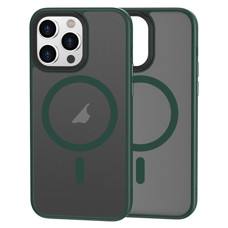 Brilliant Series Custodia per telefono per PC anti-impronta MagSafe micro-smerigliata, For iPhone 15 Pro Max, For iPhone 15 Pro, For iPhone 15 Plus, For iPhone 15