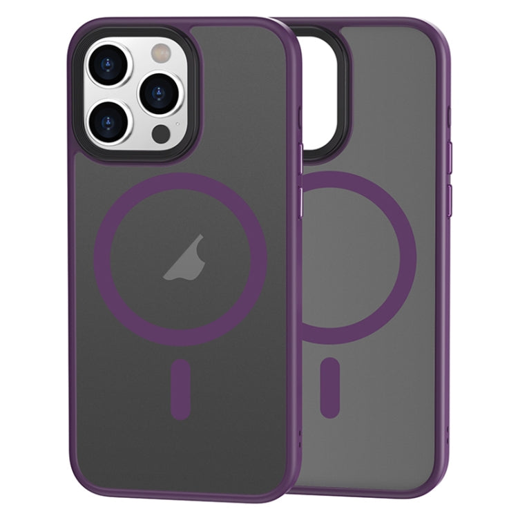 Brilliant Series Custodia per telefono per PC anti-impronta MagSafe micro-smerigliata, For iPhone 15 Pro Max, For iPhone 15 Pro, For iPhone 15 Plus, For iPhone 15
