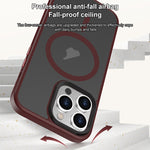 Brilliant Series Custodia per telefono per PC anti-impronta MagSafe micro-smerigliata, For iPhone 15 Pro Max, For iPhone 15 Pro, For iPhone 15 Plus, For iPhone 15