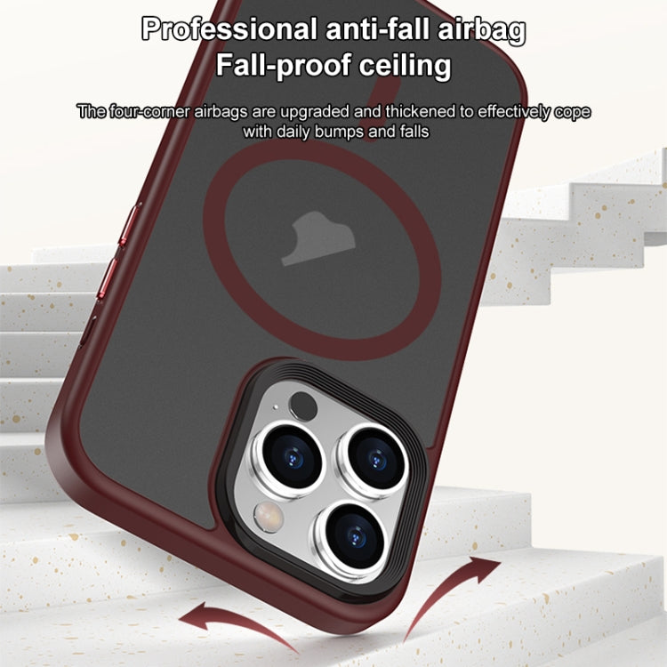 Brilliant Series Custodia per telefono per PC anti-impronta MagSafe micro-smerigliata, For iPhone 15 Pro Max, For iPhone 15 Pro, For iPhone 15 Plus, For iPhone 15