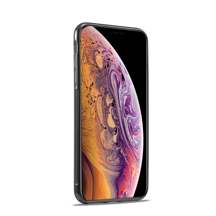 Custodia per telefono antiurto in fibra di carbonio LC.IMEEKE 3 in 1, For iPhone XS Max, For iPhone X, For iPhone 7 Plus / 8 Plus