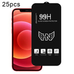 Pellicola in vetro temperato a schermo intero ad arco grande in alluminio da 25 pezzi, For iPhone 17 Pro Max, For iPhone 17 Pro, For iPhone 17, For iPhone Air, For iPhone 16 Pro Max, For iPhone 16 Pro, For iPhone 16 Plus, For iPhone 16                 ...
