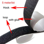 Accessori tessili per indumenti in nylon da 2 cm con chiusura a strappo adesiva su entrambi i lati, 2.5cm Wide