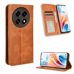 Custodia per telefono in pelle con trama retrò con fibbia magnetica, For OPPO A38 4G / A18 4G, For OPPO A2 Pro 5G, For OPPO A58 4G, For OPPO Reno10 Global, For OPPO A78 4G, For OPPO Find X8 Pro