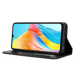 Custodia per telefono in pelle con trama retrò con fibbia magnetica, For OPPO A38 4G / A18 4G, For OPPO A2 Pro 5G, For OPPO A58 4G, For OPPO Reno10 Global, For OPPO A78 4G, For OPPO Find X8 Pro