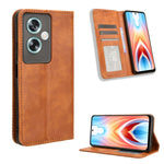 Custodia per telefono in pelle con trama retrò con fibbia magnetica, For OPPO Find X7 5G, For OPPO Reno11 5G Global, For OPPO Reno11 Pro 5G Global, For OPPO Find X7 Ultra 5G, For OPPO A79 5G / A2 5G, For OPPO Find N3 / OnePlus Open