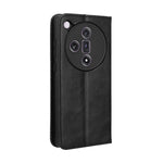 Custodia per telefono in pelle con trama retrò con fibbia magnetica, For OPPO Find X7 5G, For OPPO Reno11 5G Global, For OPPO Reno11 Pro 5G Global, For OPPO Find X7 Ultra 5G, For OPPO A79 5G / A2 5G, For OPPO Find N3 / OnePlus Open