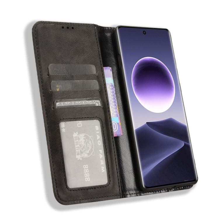 Custodia per telefono in pelle con trama retrò con fibbia magnetica, For OPPO Find X7 5G, For OPPO Reno11 5G Global, For OPPO Reno11 Pro 5G Global, For OPPO Find X7 Ultra 5G, For OPPO A79 5G / A2 5G, For OPPO Find N3 / OnePlus Open
