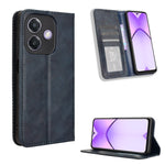 Custodia per telefono in pelle con trama retrò con fibbia magnetica, For OPPO Find X8, For OPPO K12X 5G / OnePlus Nord CE4 Lite 5G, For OPPO A3x 5G India, For OPPO Reno12 F 5G, For OPPO Reno11 PJH110, For OPPO Reno12 Pro 5G Global