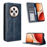 Custodia per telefono in pelle con trama retrò con fibbia magnetica, For OPPO Find X8, For OPPO K12X 5G / OnePlus Nord CE4 Lite 5G, For OPPO A3x 5G India, For OPPO Reno12 F 5G, For OPPO Reno11 PJH110, For OPPO Reno12 Pro 5G Global