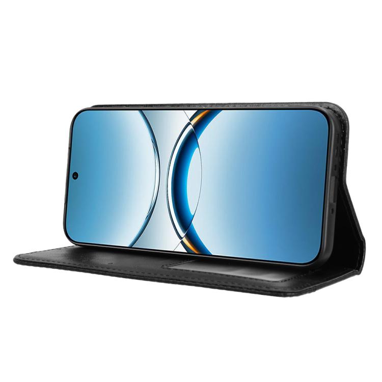 Custodia per telefono in pelle con trama retrò con fibbia magnetica, For OPPO Find X8, For OPPO K12X 5G / OnePlus Nord CE4 Lite 5G, For OPPO A3x 5G India, For OPPO Reno12 F 5G, For OPPO Reno11 PJH110, For OPPO Reno12 Pro 5G Global