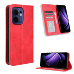 Custodia per telefono in pelle con trama retrò con fibbia magnetica, For OPPO F29 Pro 5G, For OPPO F29 5G Global, For OPPO A5 Pro Global, For OPPO Reno13 Pro 5G Global, For OPPO Reno13 5G Global, For OPPO Reno13 F 4G / 5G