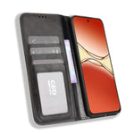 Custodia per telefono in pelle con trama retrò con fibbia magnetica, For OPPO F29 Pro 5G, For OPPO F29 5G Global, For OPPO A5 Pro Global, For OPPO Reno13 Pro 5G Global, For OPPO Reno13 5G Global, For OPPO Reno13 F 4G / 5G