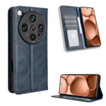 Custodia per telefono in pelle con trama retrò con fibbia magnetica, For OPPO A5 4G / 5G Global, For OPPO Reno14 5G Global, For OPPO K13 5G, For OPPO Find X8s+ 5G, For OPPO Find X8s 5G, For OPPO Find X8 Ultra 5G