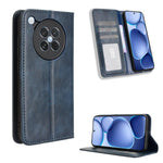 Custodia per telefono in pelle con trama retrò con fibbia magnetica, For OPPO A5 4G / 5G Global, For OPPO Reno14 5G Global, For OPPO K13 5G, For OPPO Find X8s+ 5G, For OPPO Find X8s 5G, For OPPO Find X8 Ultra 5G