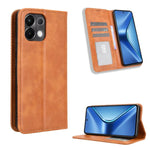 Custodia per telefono in pelle con trama retrò con fibbia magnetica, For OPPO A5 4G / 5G Global, For OPPO Reno14 5G Global, For OPPO K13 5G, For OPPO Find X8s+ 5G, For OPPO Find X8s 5G, For OPPO Find X8 Ultra 5G