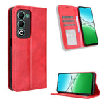 Custodia per telefono in pelle con trama retrò con fibbia magnetica, For OPPO A5 4G / 5G Global, For OPPO Reno14 5G Global, For OPPO K13 5G, For OPPO Find X8s+ 5G, For OPPO Find X8s 5G, For OPPO Find X8 Ultra 5G