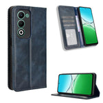 Custodia per telefono in pelle con trama retrò con fibbia magnetica, For OPPO A5 4G / 5G Global, For OPPO Reno14 5G Global, For OPPO K13 5G, For OPPO Find X8s+ 5G, For OPPO Find X8s 5G, For OPPO Find X8 Ultra 5G