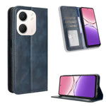 Custodia per telefono in pelle con trama retrò con fibbia magnetica, For OPPO A6 Pro 4G / 5G Global / F31 5G, For OPPO A6 Max 5G / F31 Pro+ 5G, For OPPO F31 Pro 5G, For OPPO Find X9 Pro, For OPPO Reno14 F 5G, For OPPO A5x 4G / 5G Global