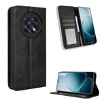 Custodia per telefono in pelle con trama retrò con fibbia magnetica, For OPPO A6 Pro 4G / 5G Global / F31 5G, For OPPO A6 Max 5G / F31 Pro+ 5G, For OPPO F31 Pro 5G, For OPPO Find X9 Pro, For OPPO Reno14 F 5G, For OPPO A5x 4G / 5G Global