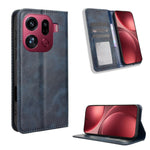 Custodia per telefono in pelle con trama retrò con fibbia magnetica, For OPPO A6 Pro 4G / 5G Global / F31 5G, For OPPO A6 Max 5G / F31 Pro+ 5G, For OPPO F31 Pro 5G, For OPPO Find X9 Pro, For OPPO Reno14 F 5G, For OPPO A5x 4G / 5G Global