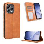 Custodia per telefono in pelle con trama retrò con fibbia magnetica, For OPPO A6s 5G / A6 5G Global, For OPPO Reno15 Pro Max 5G Global, For OPPO Reno15 5G Global / 15c, For OPPO A6x 5G / 4G, For OPPO Reno15 Pro 5G Global, For OPPO Find X9
