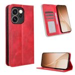 Custodia per telefono in pelle con trama retrò con fibbia magnetica, For OPPO Reno16 F 5G / Reno16 FS 5G, For OPPO Reno15 A / Reno15 F 5G, For OPPO Reno16 Pro 5G / Reno 16 5G Global, For OPPO F33 Pro 5G, For OPPO Find X9 Ultra 5G                       ...
