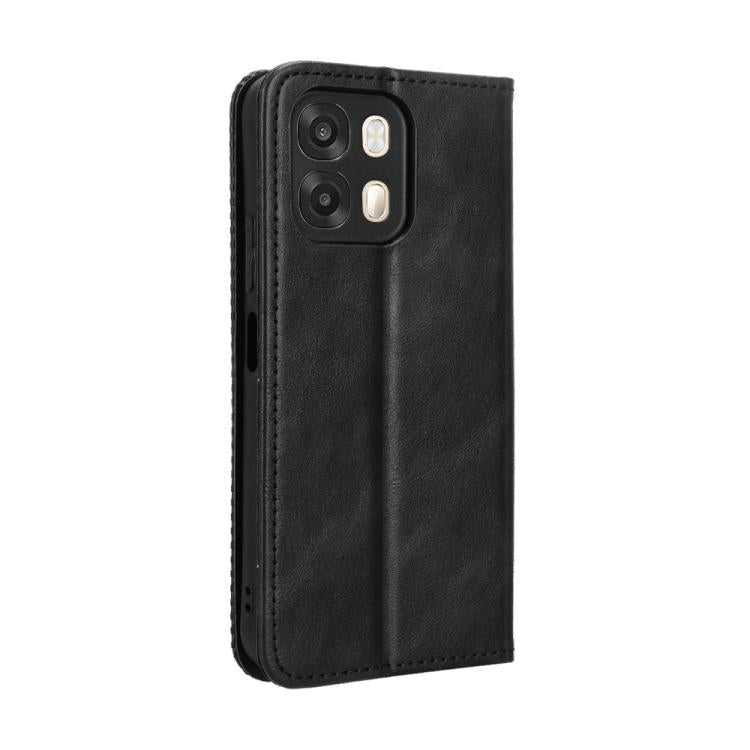 Custodia per telefono in pelle con trama retrò con fibbia magnetica, For OPPO A6s 5G / A6 5G Global, For OPPO Reno15 Pro Max 5G Global, For OPPO Reno15 5G Global / 15c, For OPPO A6x 5G / 4G, For OPPO Reno15 Pro 5G Global, For OPPO Find X9