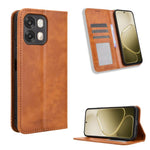 Custodia per telefono in pelle con trama retrò con fibbia magnetica, For OPPO A6s 5G / A6 5G Global, For OPPO Reno15 Pro Max 5G Global, For OPPO Reno15 5G Global / 15c, For OPPO A6x 5G / 4G, For OPPO Reno15 Pro 5G Global, For OPPO Find X9