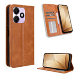 Custodia per telefono in pelle con trama retrò con fibbia magnetica, For OPPO Reno16 F 5G / Reno16 FS 5G, For OPPO Reno15 A / Reno15 F 5G, For OPPO Reno16 Pro 5G / Reno 16 5G Global, For OPPO F33 Pro 5G, For OPPO Find X9 Ultra 5G                       ...