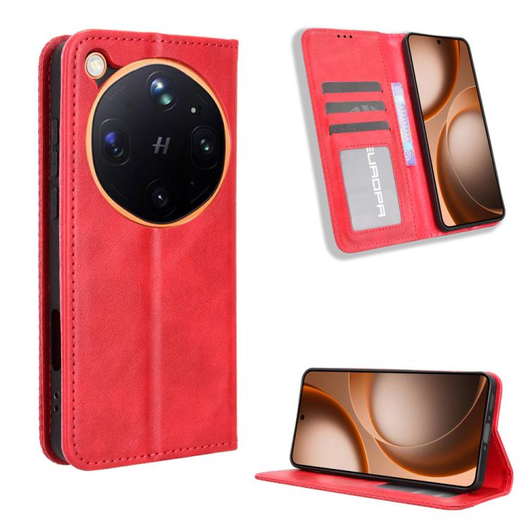 Custodia per telefono in pelle con trama retrò con fibbia magnetica, For OPPO Reno16 F 5G / Reno16 FS 5G, For OPPO Reno15 A / Reno15 F 5G, For OPPO Reno16 Pro 5G / Reno 16 5G Global, For OPPO F33 Pro 5G, For OPPO Find X9 Ultra 5G                       ...
