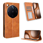 Custodia per telefono in pelle con trama retrò con fibbia magnetica, For OPPO Reno16 F 5G / Reno16 FS 5G, For OPPO Reno15 A / Reno15 F 5G, For OPPO Reno16 Pro 5G / Reno 16 5G Global, For OPPO F33 Pro 5G, For OPPO Find X9 Ultra 5G                       ...