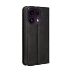 Custodia per telefono in pelle con trama retrò con fibbia magnetica, For OPPO Reno16 F 5G / Reno16 FS 5G, For OPPO Reno15 A / Reno15 F 5G, For OPPO Reno16 Pro 5G / Reno 16 5G Global, For OPPO F33 Pro 5G, For OPPO Find X9 Ultra 5G                       ...