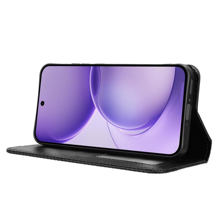 Custodia per telefono in pelle con trama retrò con fibbia magnetica, For OPPO Reno16 F 5G / Reno16 FS 5G, For OPPO Reno15 A / Reno15 F 5G, For OPPO Reno16 Pro 5G / Reno 16 5G Global, For OPPO F33 Pro 5G, For OPPO Find X9 Ultra 5G                       ...