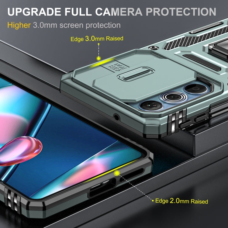 Armatura PC + custodia per telefono con fotocamera in TPU, Motorola Edge 30 Pro