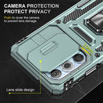 Armatura PC + custodia per telefono con fotocamera in TPU, Motorola Edge 30 Pro