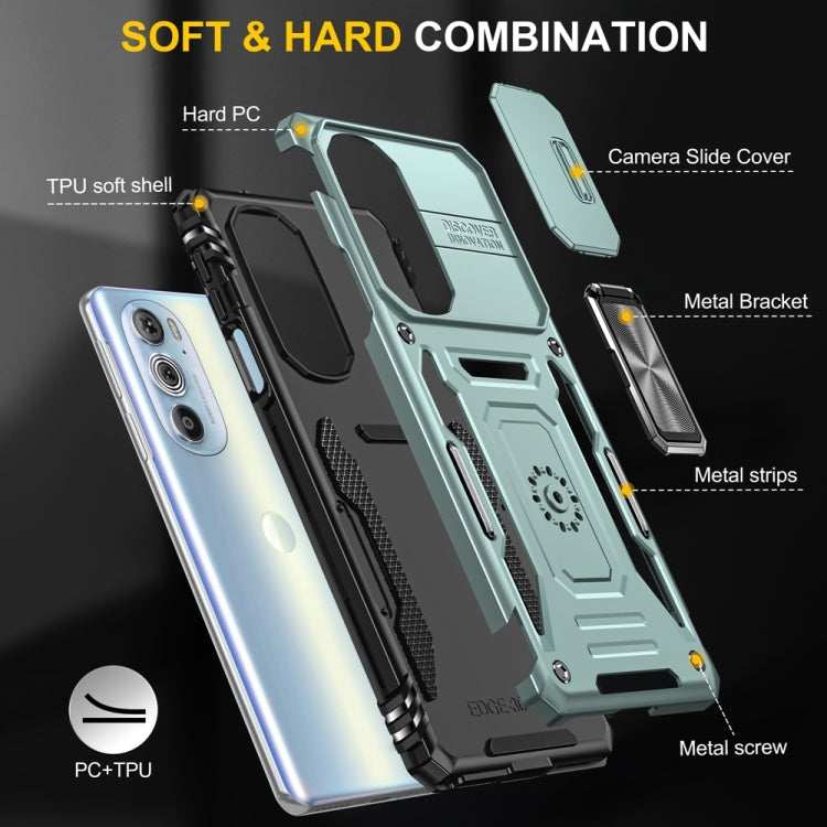 Armatura PC + custodia per telefono con fotocamera in TPU, Motorola Edge 30 Pro