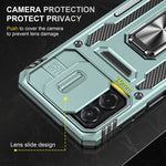 Armatura PC + custodia per telefono con fotocamera in TPU, Motorola Moto G 5G 2023, Motorola Moto G53, Motorola Moto E22