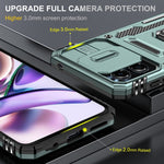 Armatura PC + custodia per telefono con fotocamera in TPU, Motorola Moto G13, Motorola Moto E13, Motorola Moto G73
