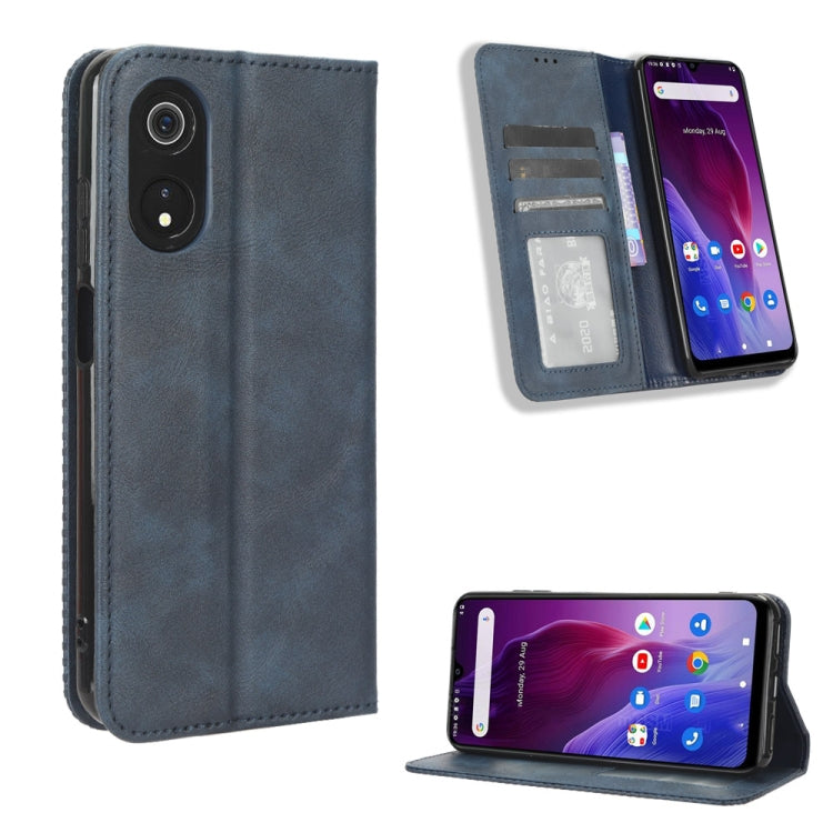 Custodia per telefono in pelle con trama retrò con fibbia magnetica, For Cubot Max 5, For Cubot A10, For Cubot Note 50, For Cubot Note 21, For Cubot P60