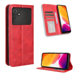 Custodia per telefono in pelle con trama retrò con fibbia magnetica, For Cubot Max 5, For Cubot A10, For Cubot Note 50, For Cubot Note 21, For Cubot P60