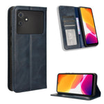 Custodia per telefono in pelle con trama retrò con fibbia magnetica, For Cubot Max 5, For Cubot A10, For Cubot Note 50, For Cubot Note 21, For Cubot P60