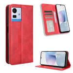 Custodia per telefono in pelle con trama retrò con fibbia magnetica, For Cubot Max 5, For Cubot A10, For Cubot Note 50, For Cubot Note 21, For Cubot P60