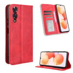 Custodia per telefono in pelle con trama retrò con fibbia magnetica, For Cubot Max 5, For Cubot A10, For Cubot Note 50, For Cubot Note 21, For Cubot P60