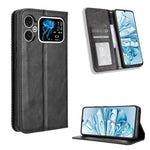 Custodia per telefono in pelle con trama retrò con fibbia magnetica, For Cubot Note 60 4G, For Cubot X100, For Cubot A40, For Cubot P90, For Cubot A30, For Cubot A20
