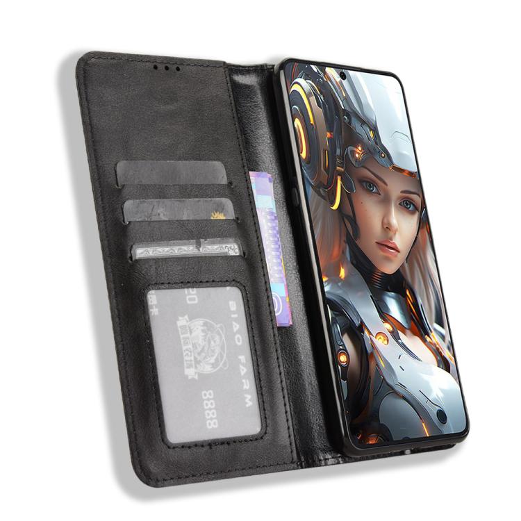 Custodia per telefono in pelle con trama retrò con fibbia magnetica, For Cubot Max 5, For Cubot A10, For Cubot Note 50, For Cubot Note 21, For Cubot P60